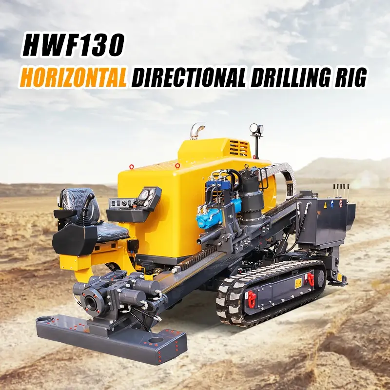 HDD Soft Pipe Cable Horizontal Directional Boring Drilling Machine