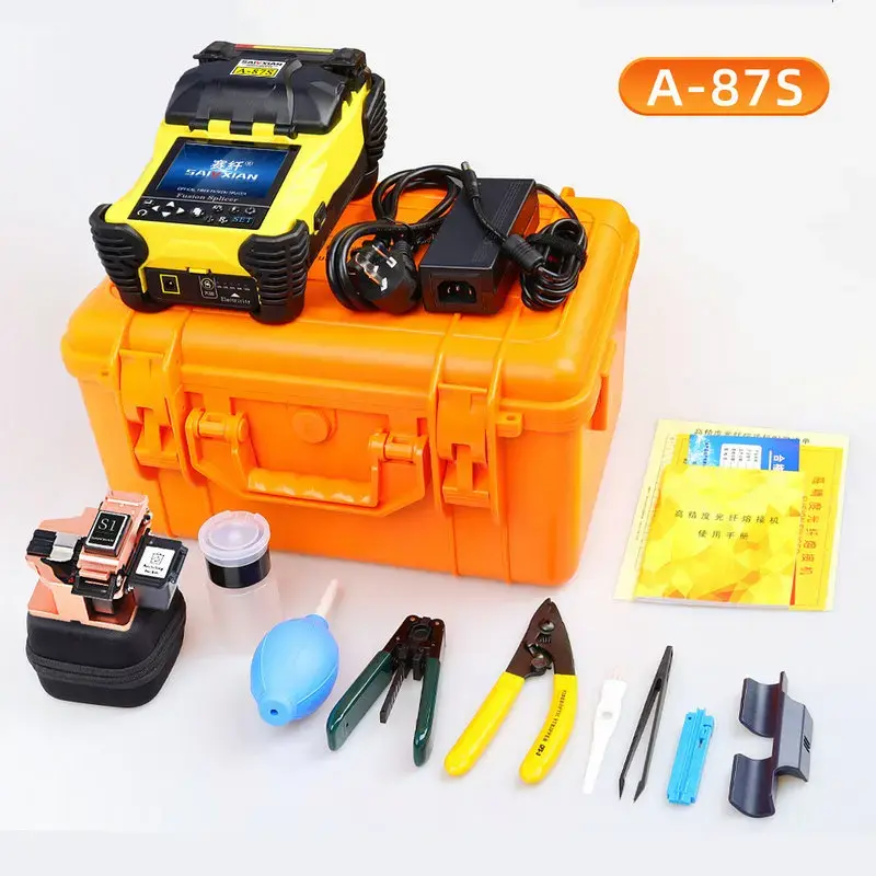 FTTH Fiber Fusion Splicer Welder Fiber Optic Tool A-87S