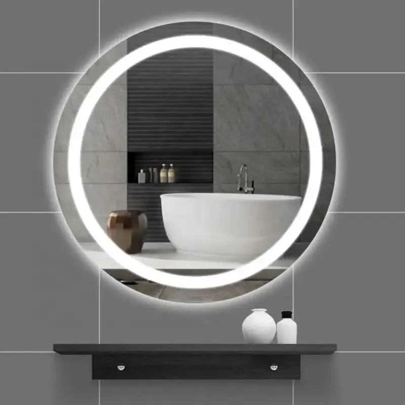 Led Mirror Modern Touch Switch Screen Smart Bathroom Mirror With Led Light