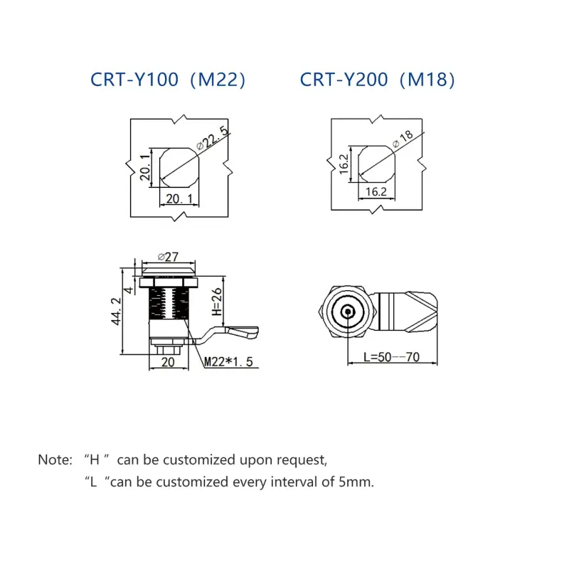 Digital Keyless smart Safe Cabinet lock for Hospital