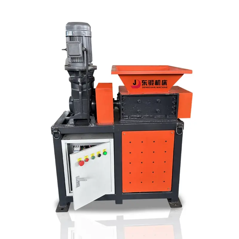 High-Quality Double Shaft Metal Plastic Shredder: Industrial Shredding Machine for Recycling