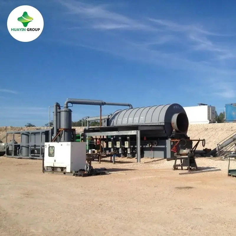 Waste Tyre Pyrolysis Plant Diesel Tires Recycling Machine
