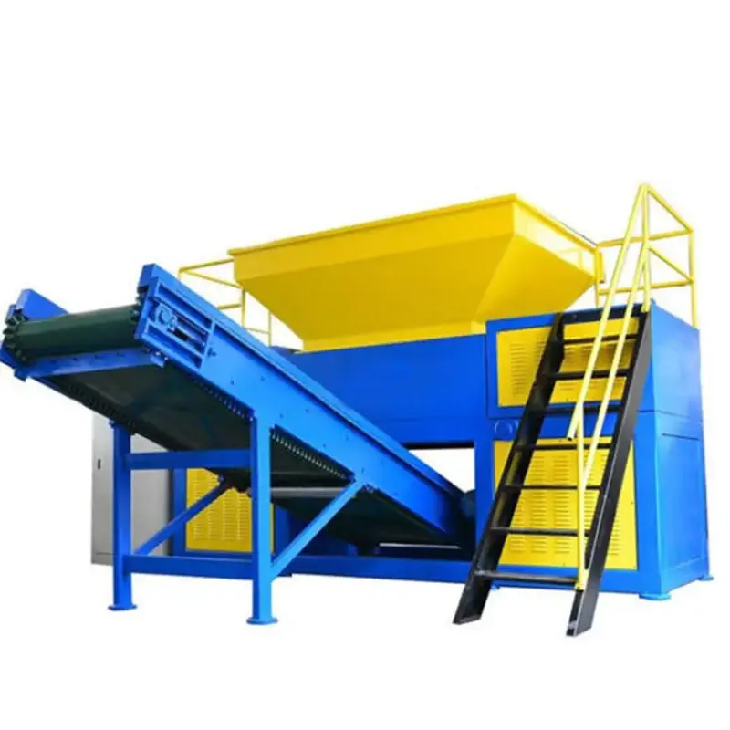 Double Shaft Shredder (PET bottles, plastic, & PP PE film)