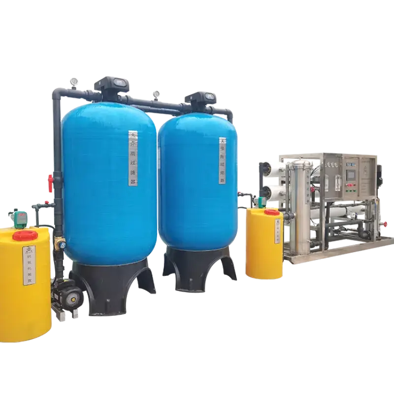 Salt Removal Water Desalination Equipment Industrial Seawater Desalination Plant For Agriculture Brackish Water Treatment