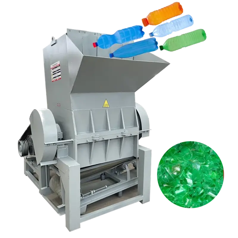 Plastic Crusher for 2000kg per h Plastic Recycling Machinery: Washing Recycle Line