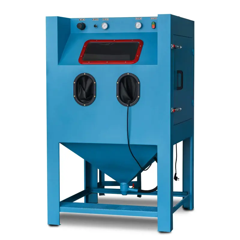Dry Sandblasting Machine with Recycle Ventilation Rim Repair Wet