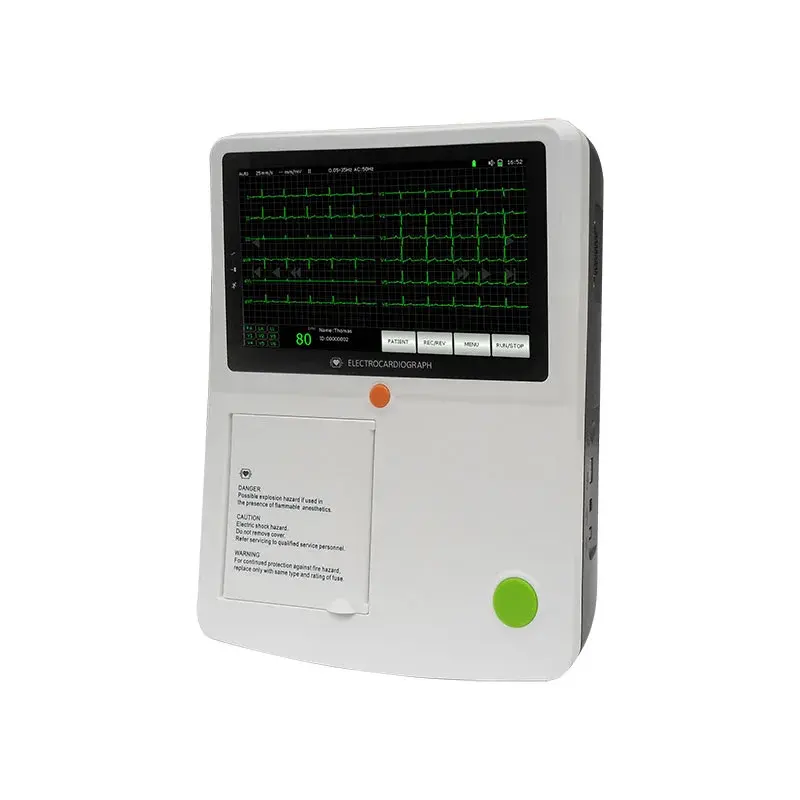 Medical Device 3 channel Touch Screen ECG Model