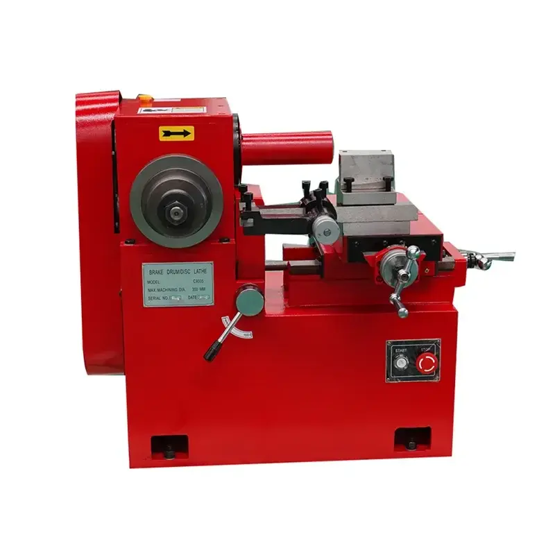 Repair Brake Disc Drum Cutting Skimming Lathe Machine