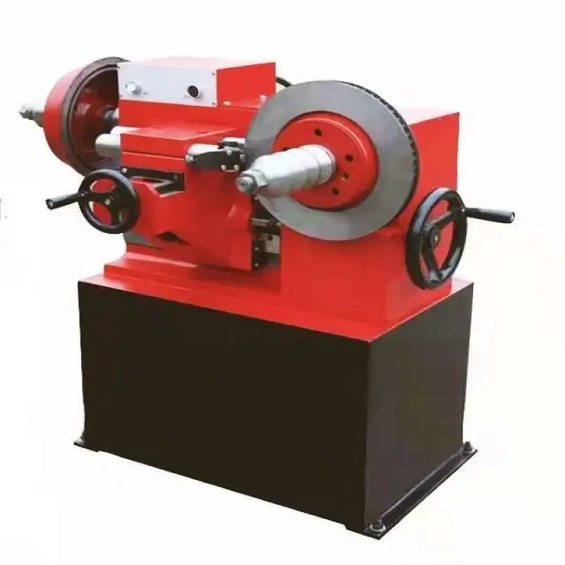 Repair Brake Disc Drum Cutting Skimming Lathe Machine