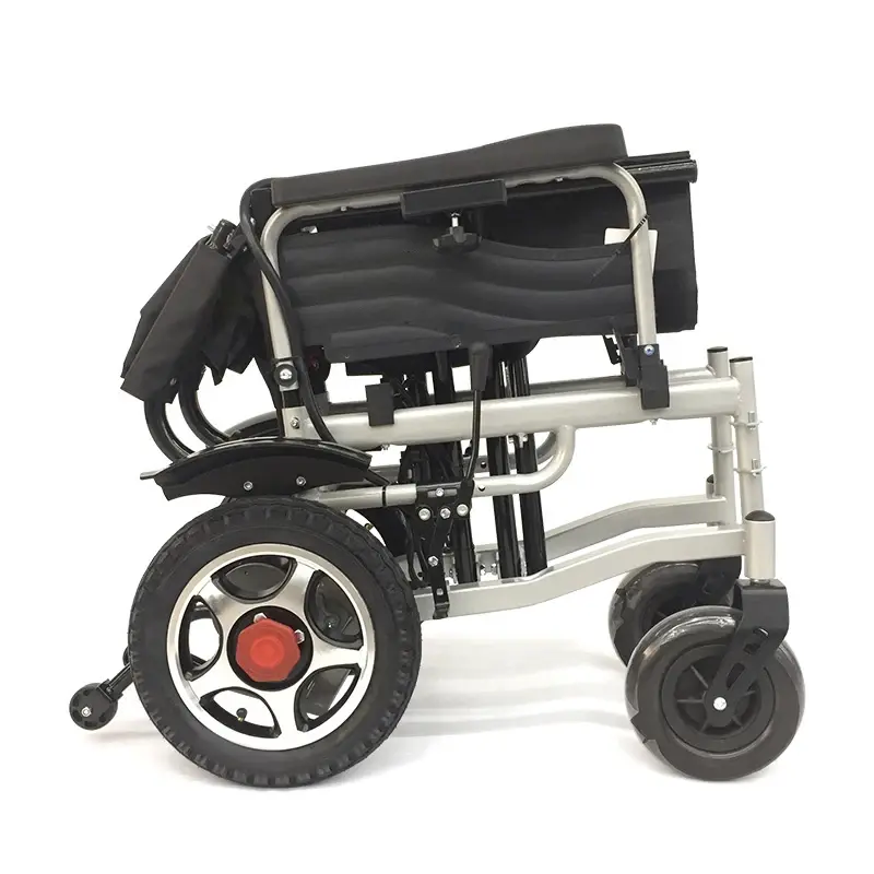 Electric Wheelchair Aluminum Motorized Power Wheelchair For lightweight