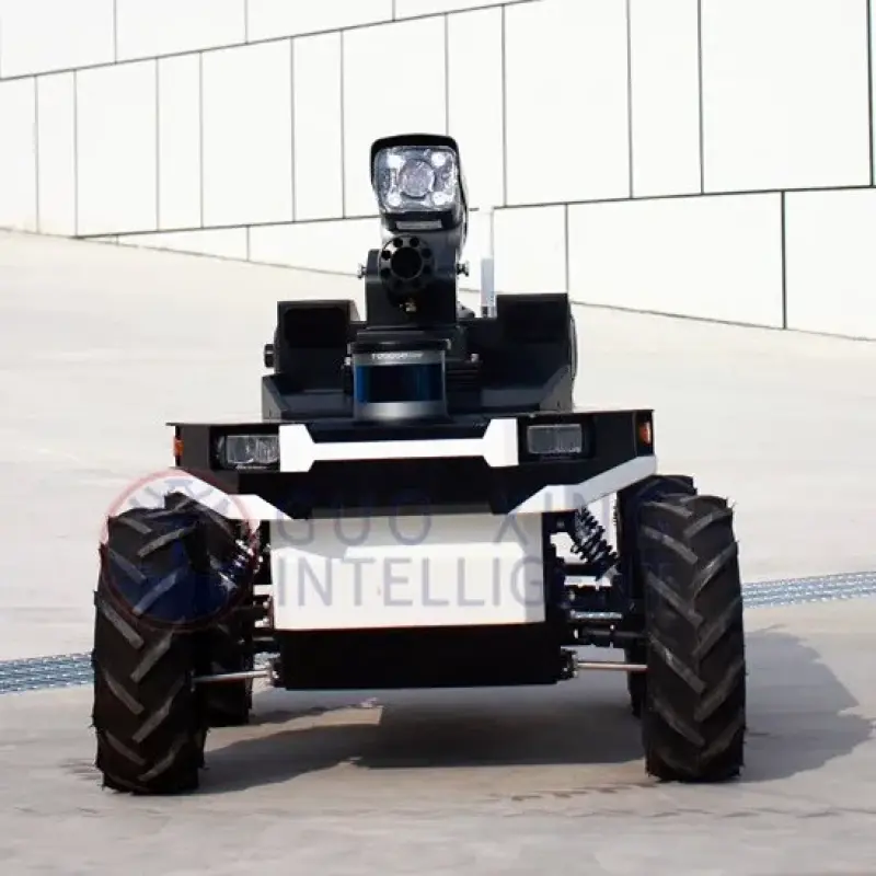 Autonomous Wheeled Robot Security  Spray Guard
