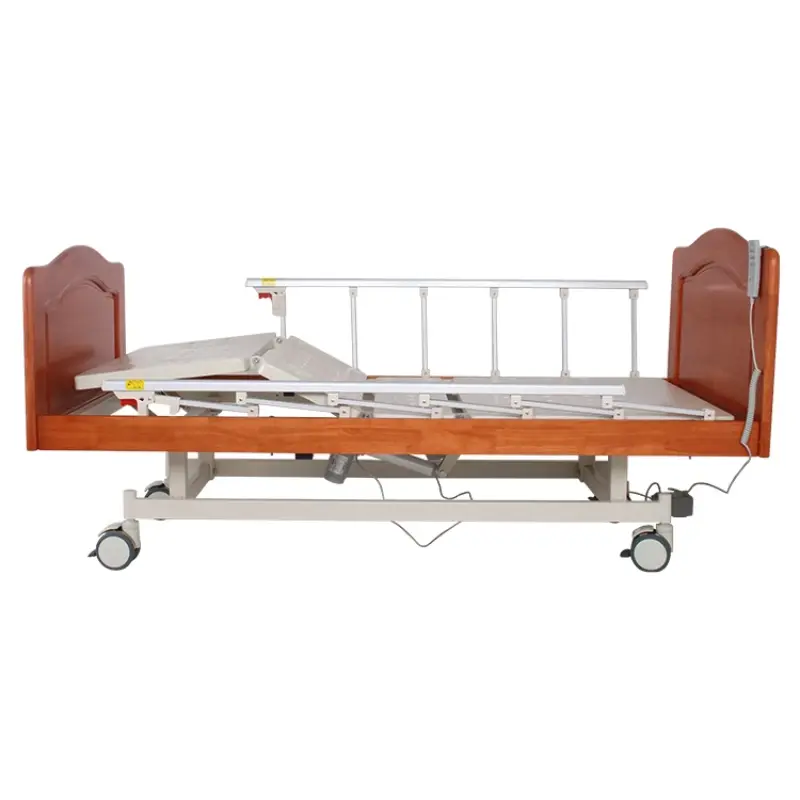 Double Function Electric Hospital Bed For Home Care Nursing