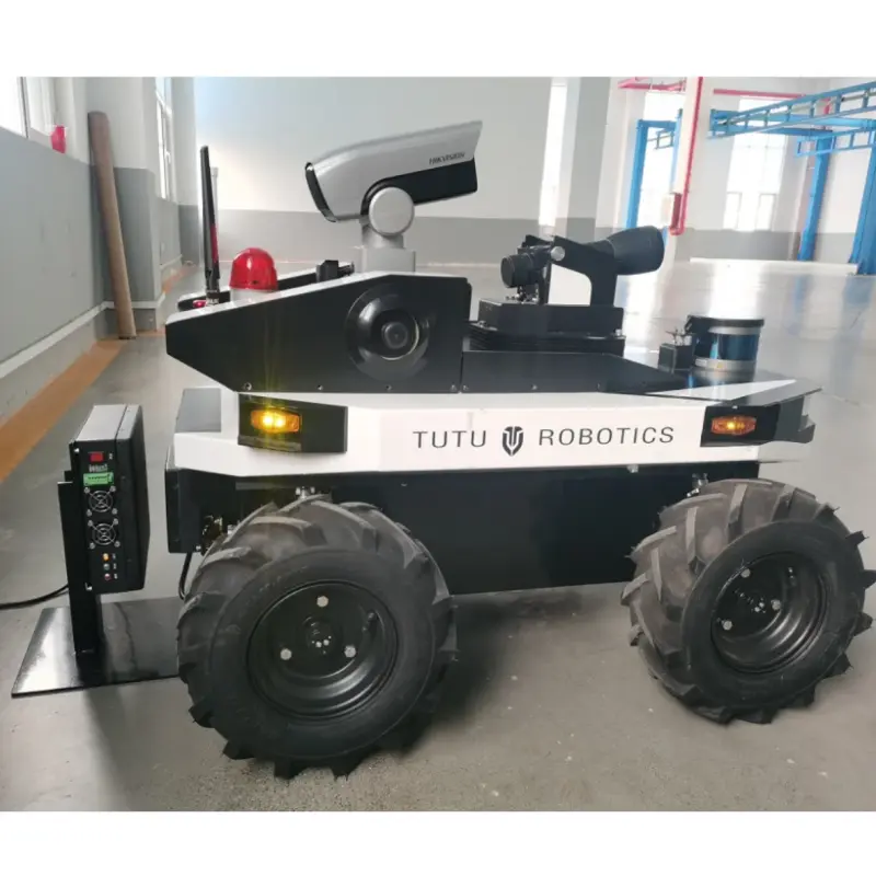 Autonomous Wheeled Robot Security  Spray Guard