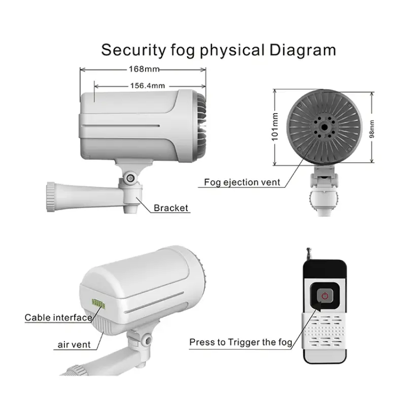 Anti-burglary Security Fog Alarm Home System