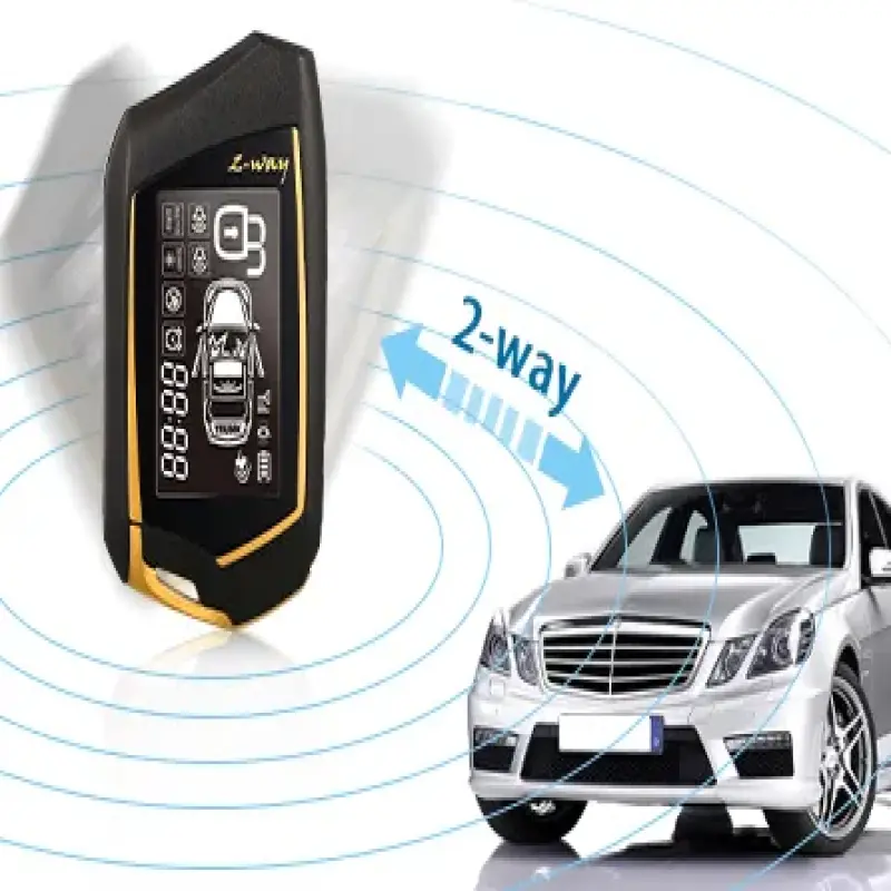 SPY Keyless Remote Car Alarm Keyless Entry And Push Mobile Smart Phone App