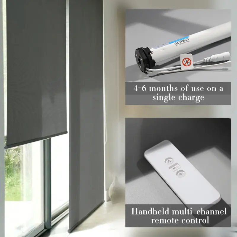 lindoor roller blinds electric smart control roller shades for office