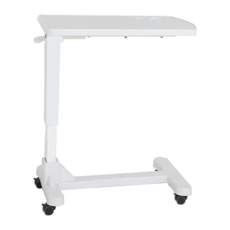 Adjustable Hospital Movable Dining Table