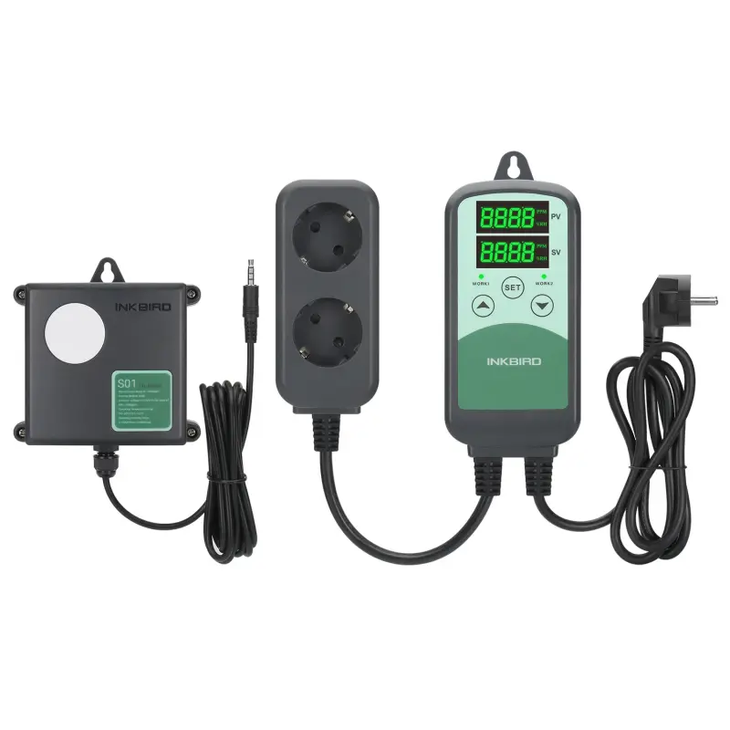 Greenhouse CO2 Controller for Supply CO2 Gas to Plant, Grow Room