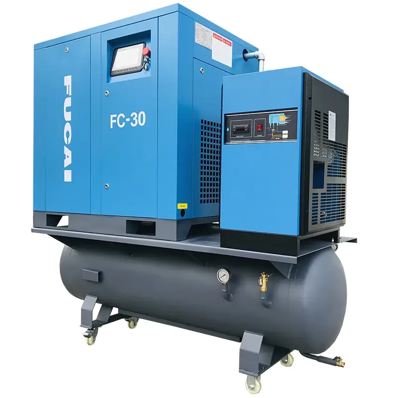 Air Compressor Industrial Compressors  &amp; parts With Dryer For Laser Cutting Machine