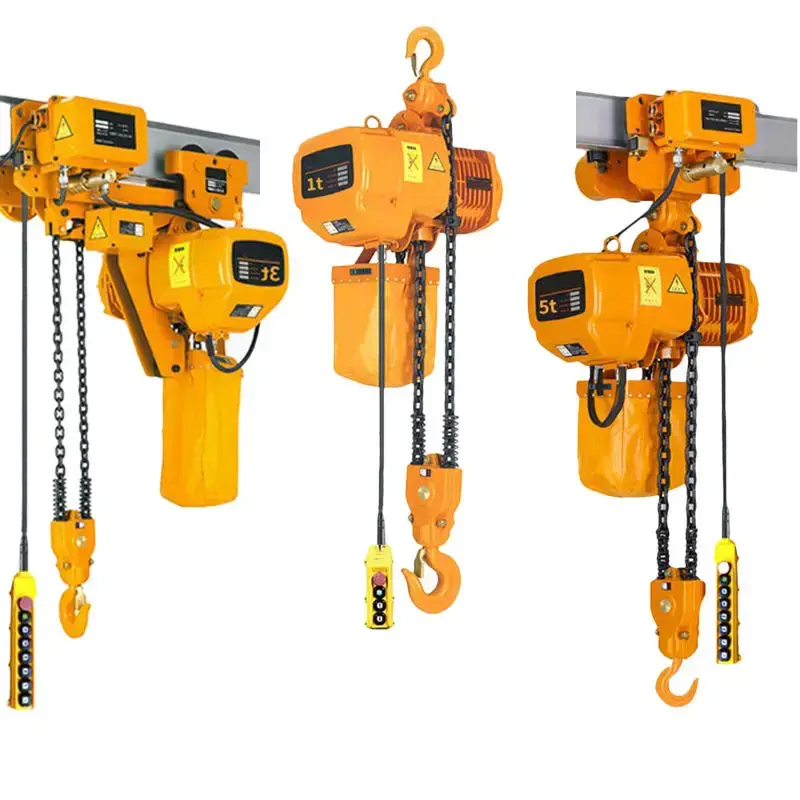 Electric Chain Hoist 5Ton Crane Hoist 5 Ton Electric Swing Stage Chain Hoist With Hook