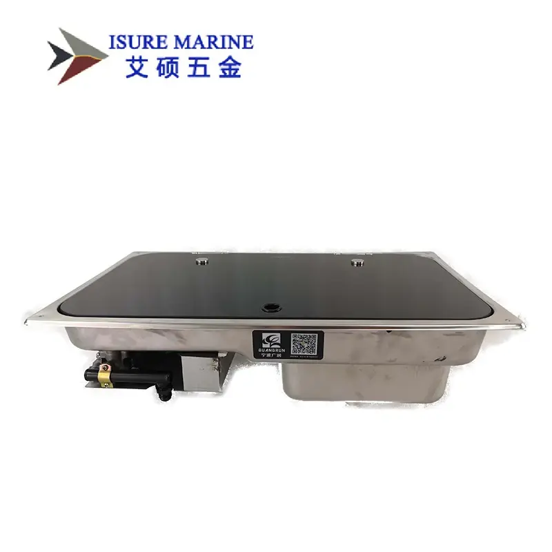 Stainless Steel Tank Gas Stove Integrated For RV Yacht