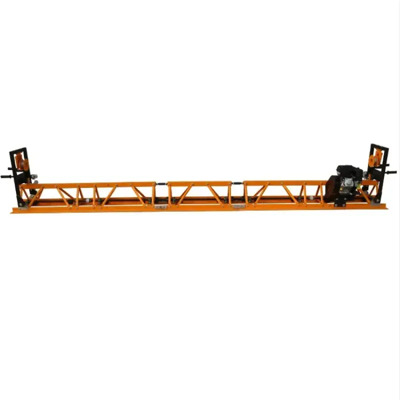 Engineering machinery 4 to 18 m road construction equipment of engine vibration concrete truss leveling machine