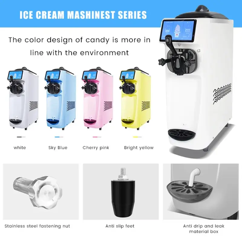 Automatic Ice Cream Making | Creme Soft Auto Ice Cream Machine | Heavy Ice Cream Machine for Home