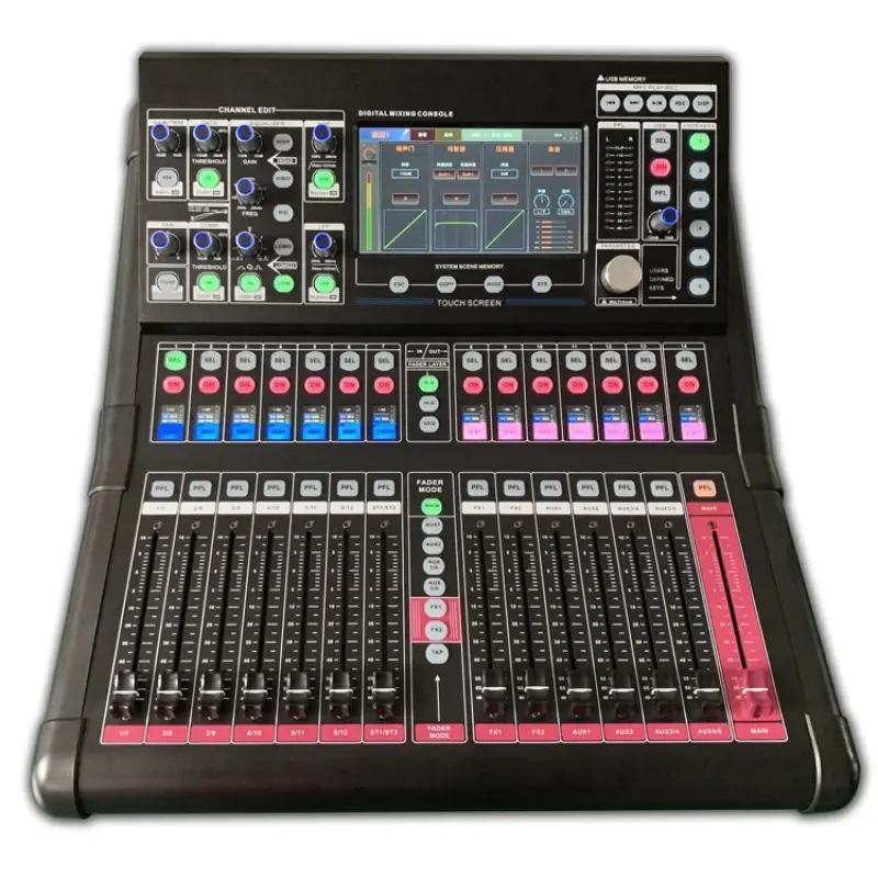DJ Mixer Controller Audio Console