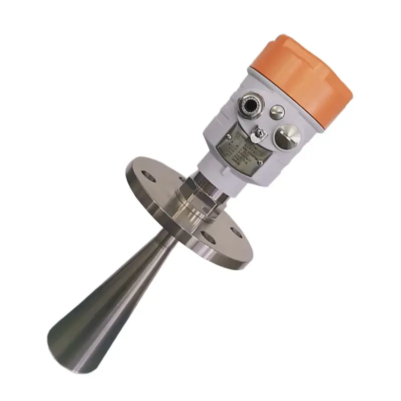 Silos Radar Level Transmitter 20m 26g digital fuel level sensor