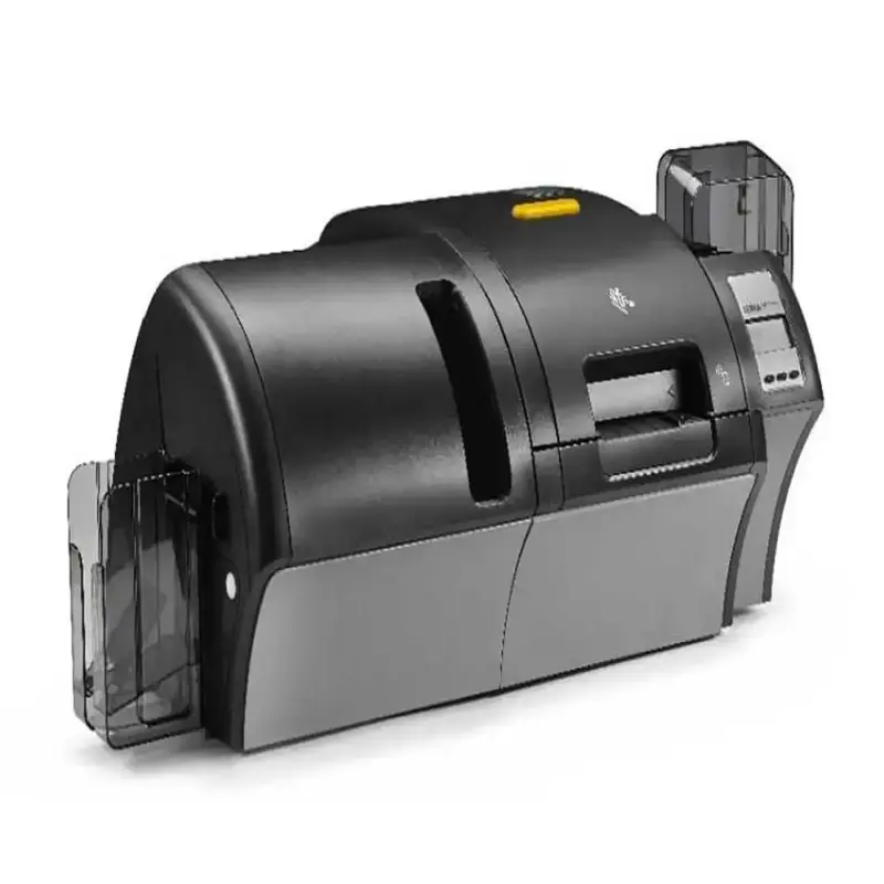Zebra Zxp Series 9 Retransfer Id Card Printer With Lamination Dual-sided Printing Full Color heavy duty pvc card printer