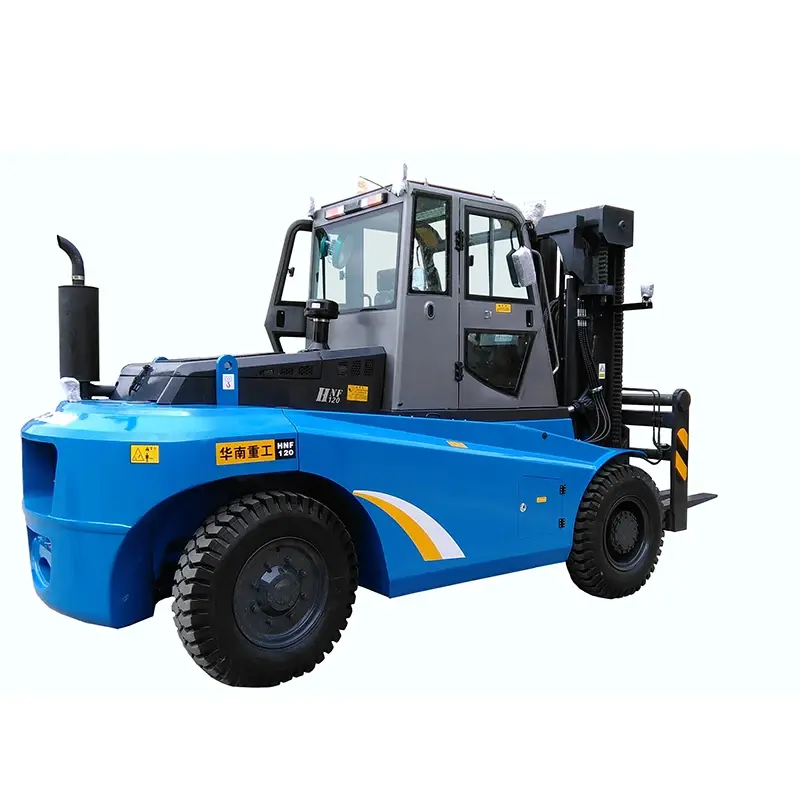 Heavy Duty Forklift With Closed Cabin and Heavy Side Shift and Fork Positioner