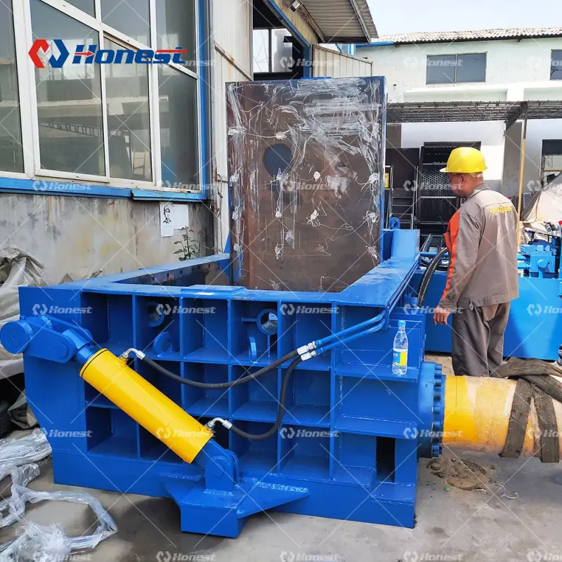 Multifunctional Horizontal Hydraulic Scrap Metal Press Compactor