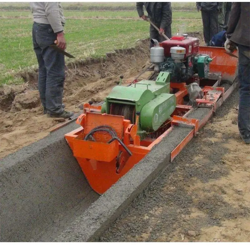 Concrete Water Channel Trenching Drainage Ditch Canal Construction Machinery