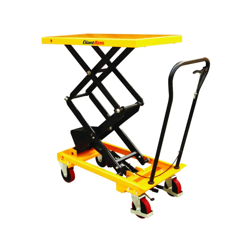 Quick Lift Mobile Scissor Lifting Table Hydraulic