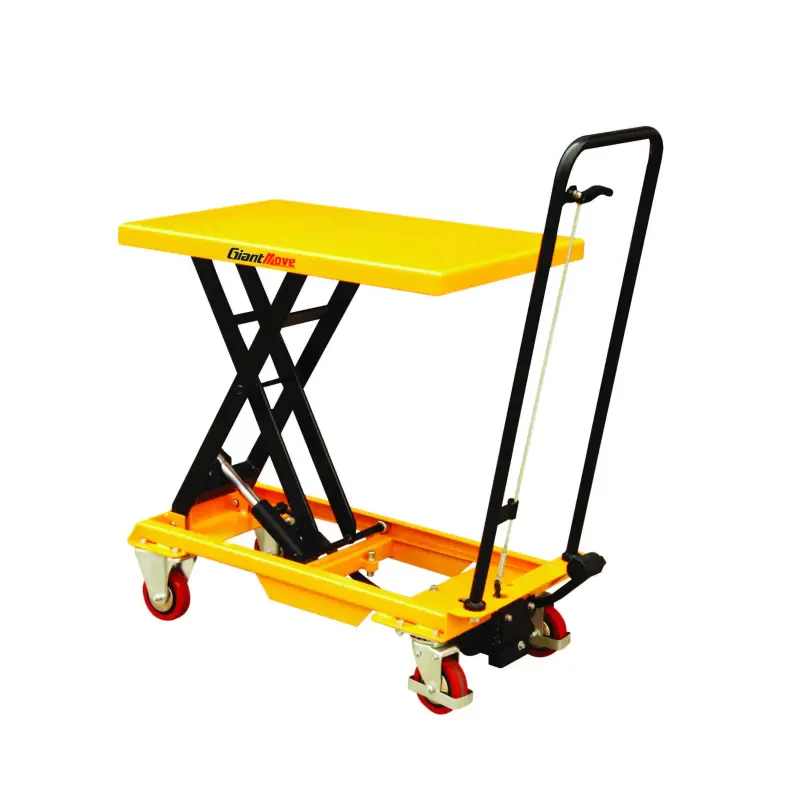Quick Lift Mobile Scissor Lifting Table Hydraulic