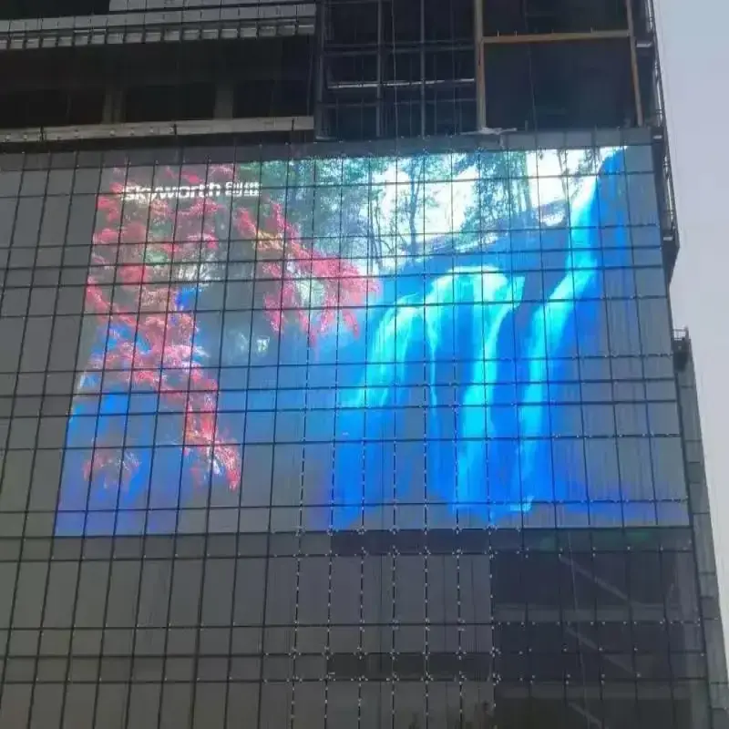 Transparent Led Screen Display, Glass Window Led Transparent Video
