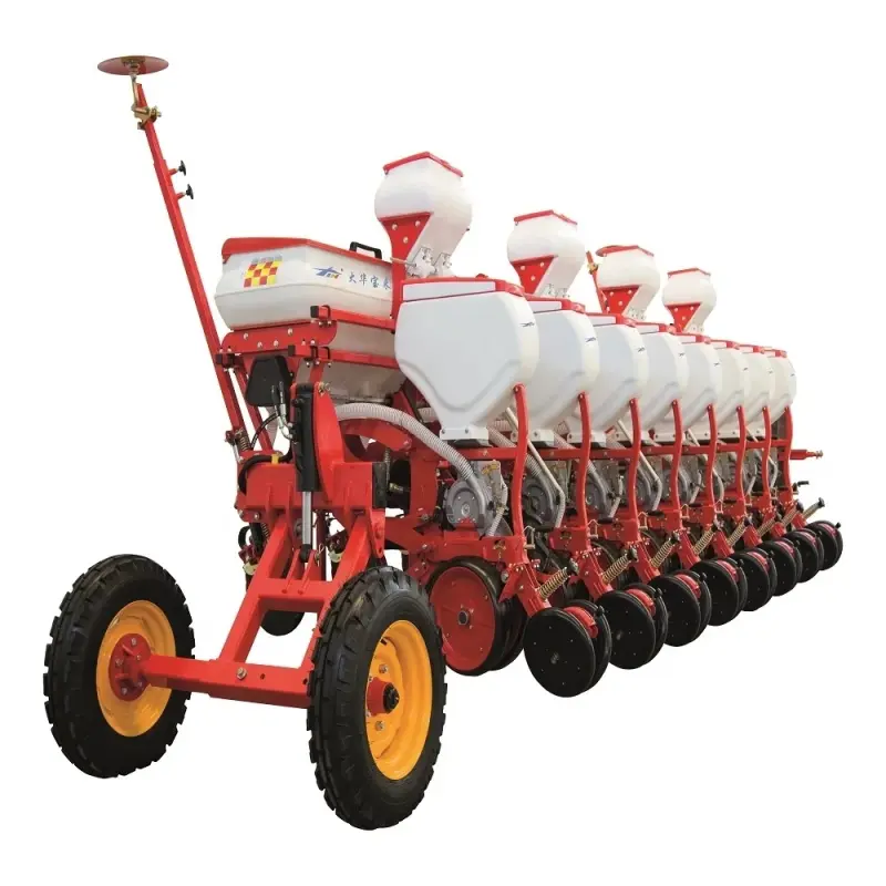 Corn Planter With Air-Aspiration Metering