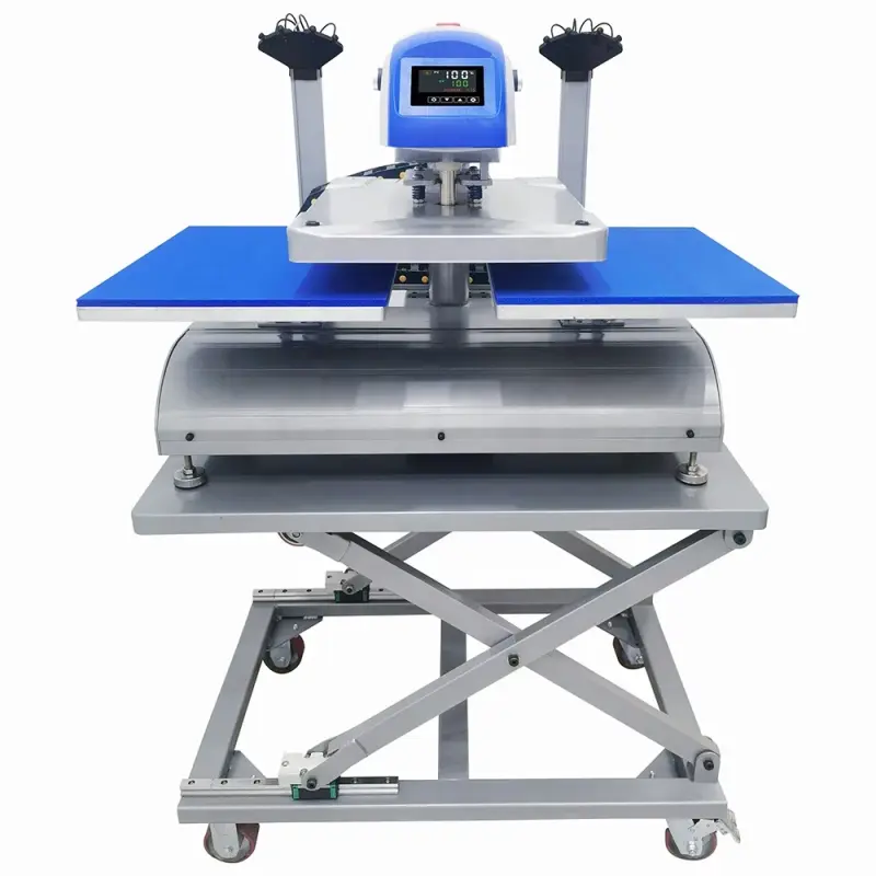 Double Station Automatic Electric Sublimation T shirt Heat Press Machine