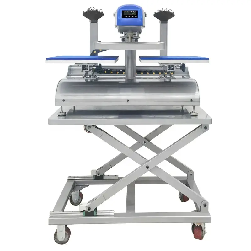 Double Station Automatic Electric Sublimation T shirt Heat Press Machine