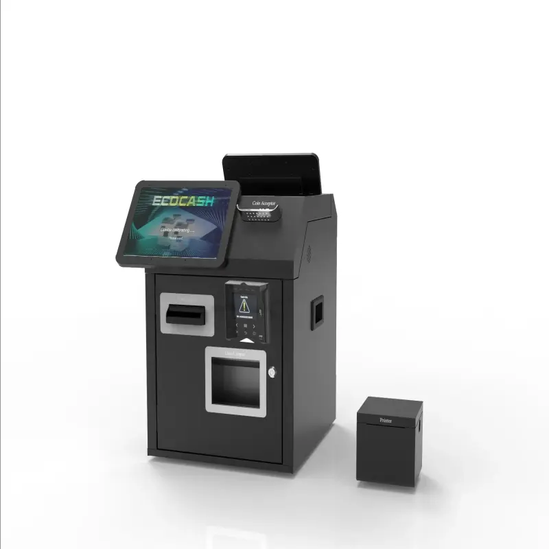 Ecocash Financial Equipment Banknote Recycler Cash Deposit