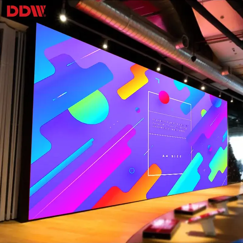 Indoor  Stage Background HD Mega Tv  LED Screen Video Wall Panel