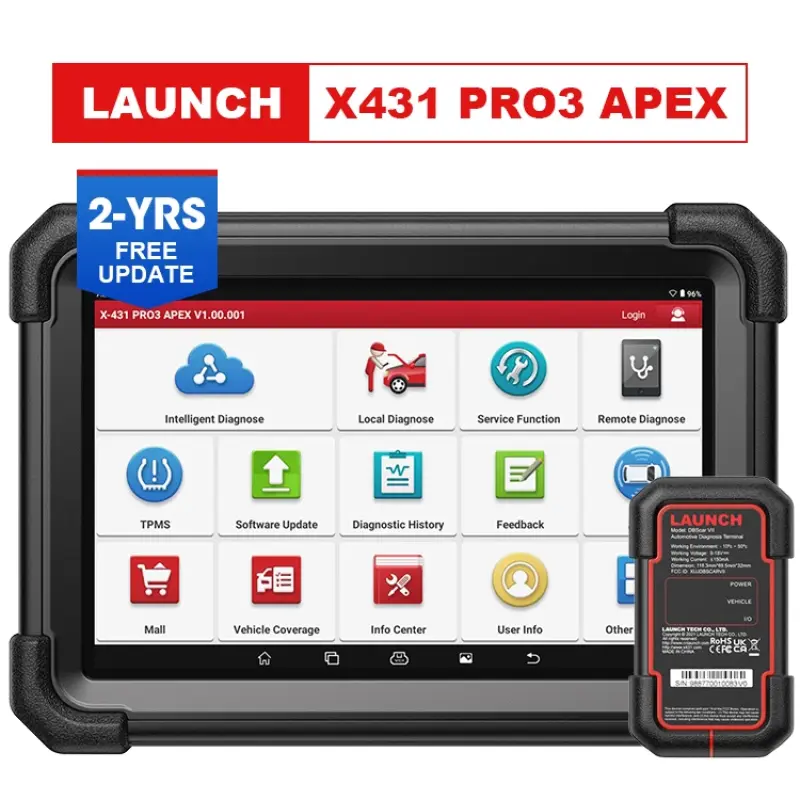 X431 Pro3 Apex X-431 V+ Pro Vplus Full System Bidirectional Key Coding Diagnostic Tool For All Cars