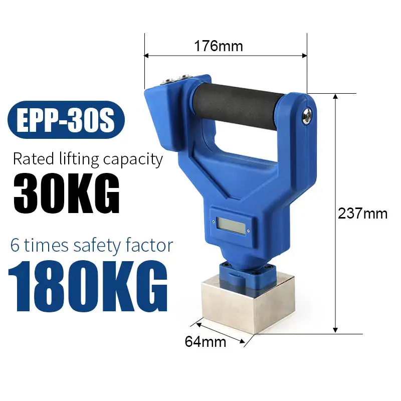 Electro-Permanent Magnetic Pick-Up Device Portable Lifting Magnet Tool for Steel Plate