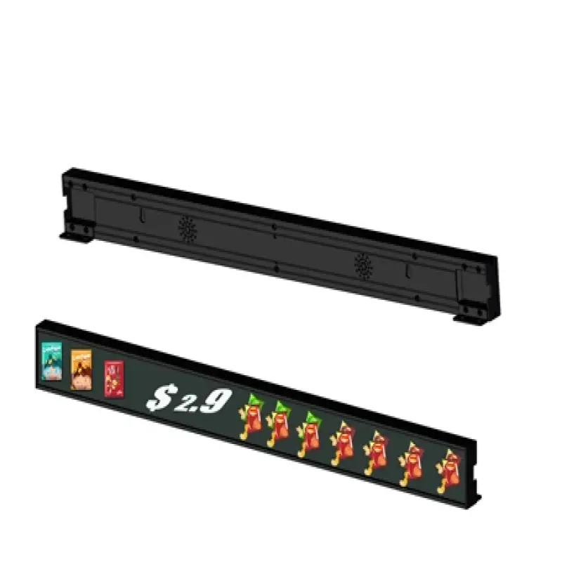 Smart Shelf LED Display Screen Stretch Bar Screen For Retail