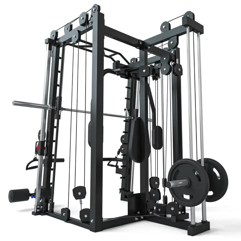 Commercial High Quality Indoor Exercise Equipment Multi Functional Smith Rack