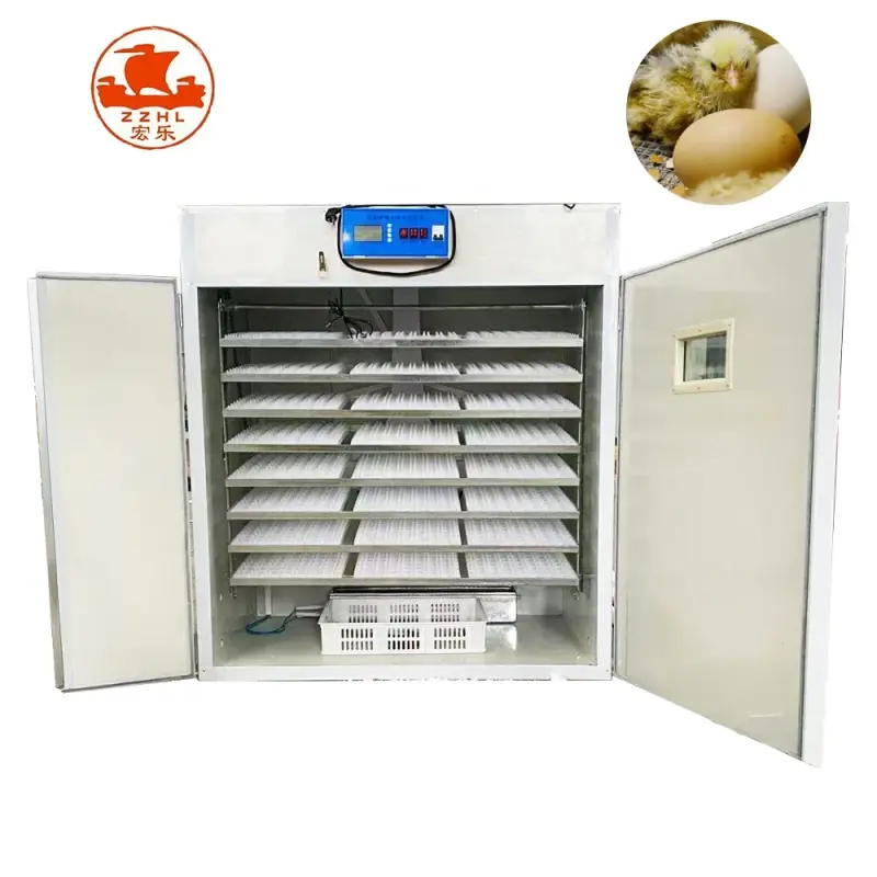 Chicken Egg  Fully Automatic Poultry Ostrich Quail Egg Incubator