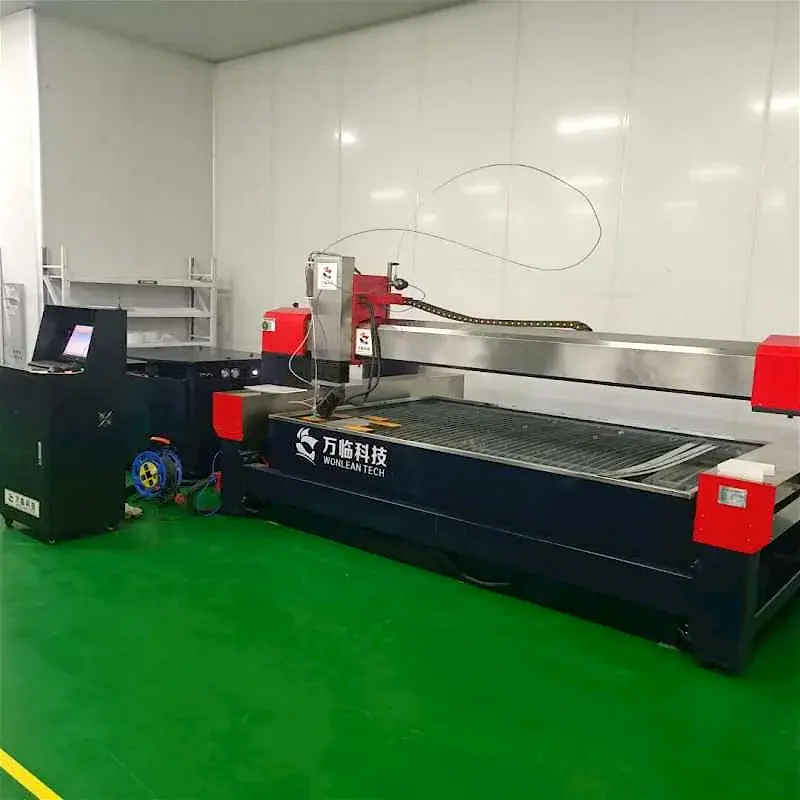 multifunction water jet cutter for metal stone glassrubber foam cnc 3d 5 axis waterjet cutting machine