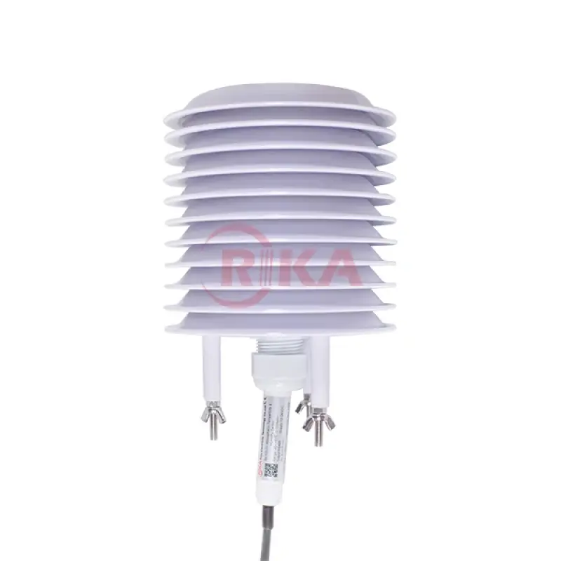 RIKA RK330-01 Room Smart Analog Digital Temperature Temp and Relative Humidity Sensor Probe Transmitter 24V