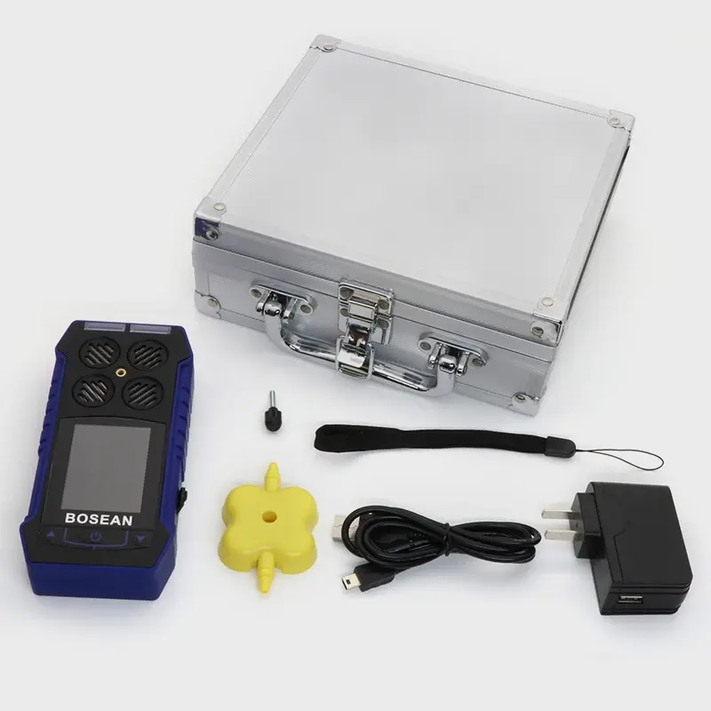 Multi gas detector for CO, O2, H2S, LEL, CH4