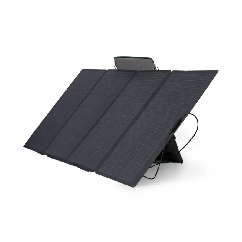 Portable Solar Panel for Power Station, Foldable Solar Charger with Adjustable Kickstand, for Outdoor Camping RV